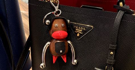 prada keyring racist|Prada Pulls Monkey Trinkets Accused of Blackface .